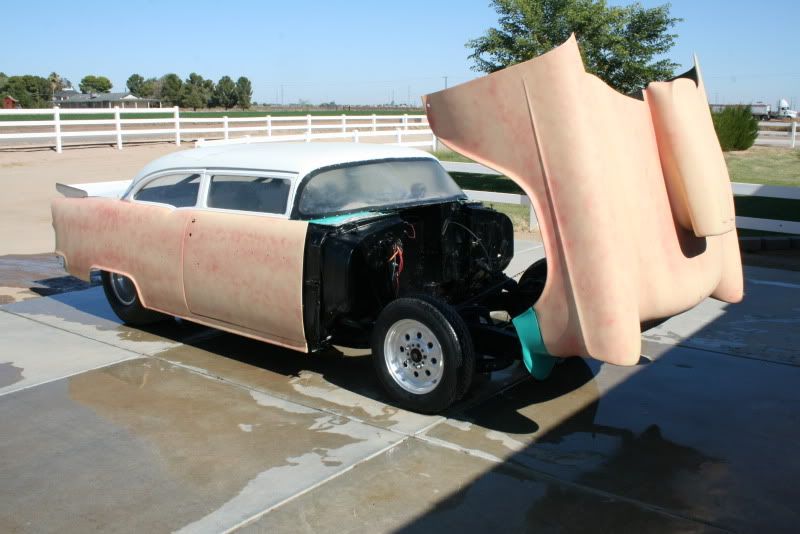 FIBERGLASS TILT FRONT END FOR A 1955 CHEVY Chevy Tri Five Forum
